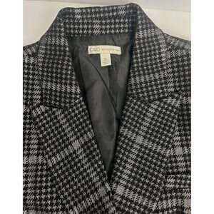 Cato Black/Silver Great Dressy Blazer XL Old Money Look